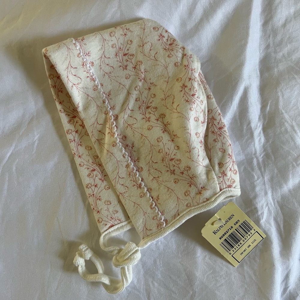 Ralph Lauren Baby Bonnet - NWT